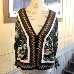 Pretty Free People Women’s Blouse with cool designs size XS/TP